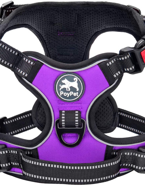 Load image into Gallery viewer, No Pull Dog Harness, No Choke Front Lead Dog Reflective Harness, Adjustable Soft Padded Pet Vest with Easy Control Handle for Small to Large Dogs
