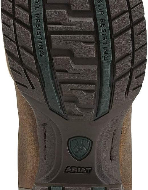 Load image into Gallery viewer, Hybrid Rancher Western Boots - Women’S Square-Toe Leather Work Boot
