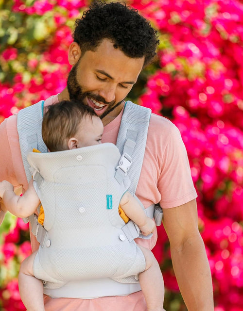 Load image into Gallery viewer, Flip 4-In-1 Light &amp; Airy Convertible Baby Carrier, Adjustable, Ergonomic Babywearing, Registry Essential, Baby Carrier for Newborn to Toddler
