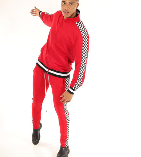 Mens Urban Hip Hop Premium Track Jacket - Slim Fit Side Taping Sportswear Urbanwear Streetwear Top