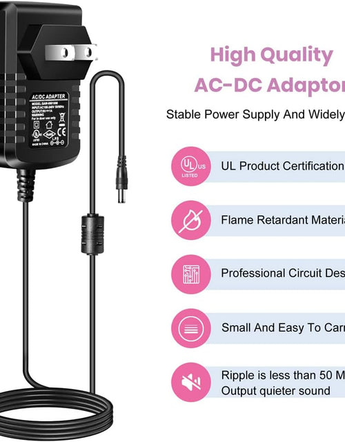 Load image into Gallery viewer, Guitar Pedal Power Supply Adapter 9V-DC- 1A(1000Ma Effect Pedal Power Supply with 1To8 Guitar Daisy Chain
