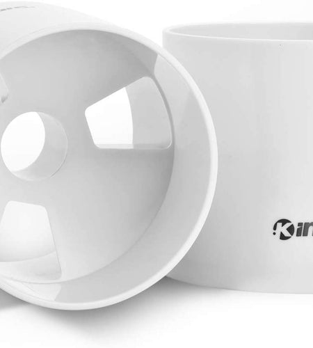 Golf Hole Cup for Backyard Practice Putting Green, Fit PGA | LPGA | USGA Regulations, ABS Ivory White, Outdoor Indoor Golf Putting Cup