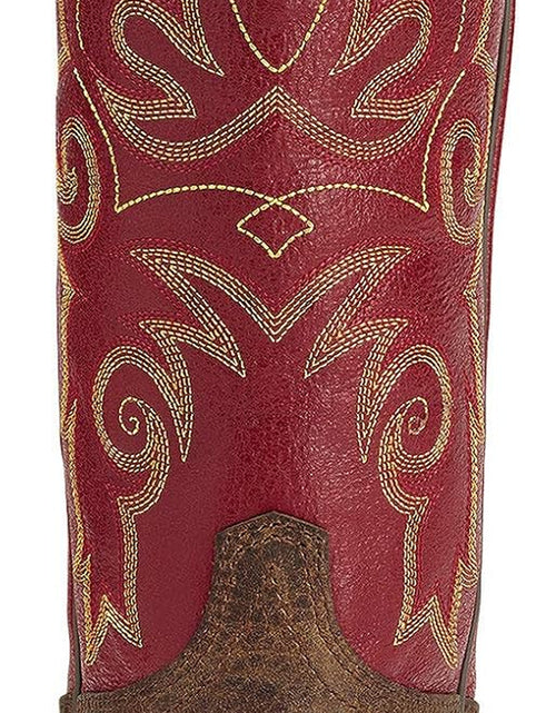 Load image into Gallery viewer, Hybrid Rancher Western Boots - Women’S Square-Toe Leather Work Boot
