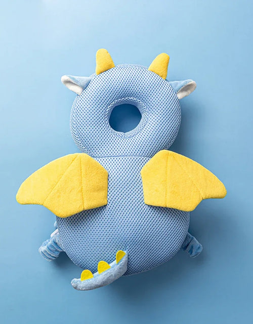 Load image into Gallery viewer, Baby Head Protector Backpack Pillow Soft Cotton Protective Cushion Cartoon Security Pillows Cute Backpack for Baby Walking Crawl
