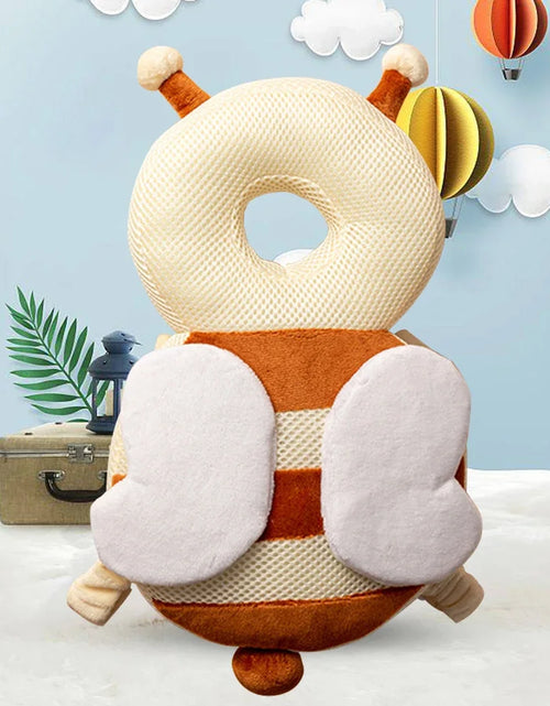 Load image into Gallery viewer, Baby Head Protector Backpack Pillow Soft Cotton Protective Cushion Cartoon Security Pillows Cute Backpack for Baby Walking Crawl
