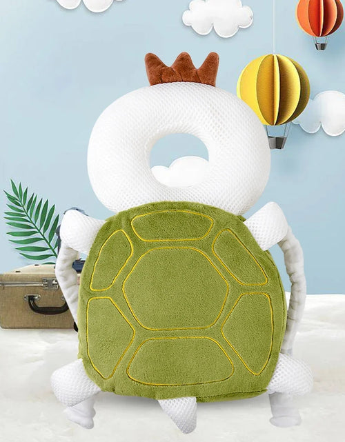 Load image into Gallery viewer, Baby Head Protector Backpack Pillow Soft Cotton Protective Cushion Cartoon Security Pillows Cute Backpack for Baby Walking Crawl
