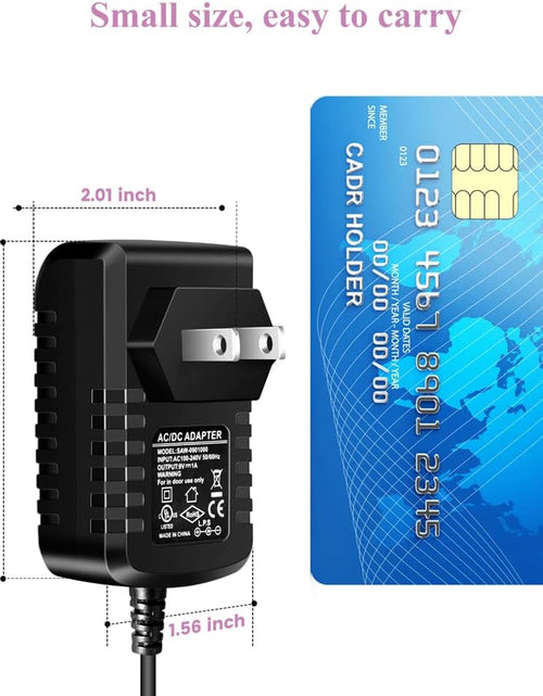 Load image into Gallery viewer, Guitar Pedal Power Supply Adapter 9V-DC- 1A(1000Ma Effect Pedal Power Supply with 1To8 Guitar Daisy Chain
