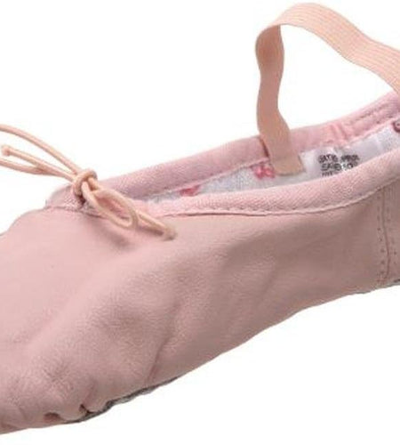 Unisex-Child Dance Girl'S Bunnyhop Full Sole Leather Ballet Slipper/Shoe