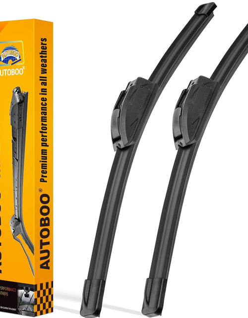 Load image into Gallery viewer, OEM Quality 19" + 19" Premium All-Seasons Durable Stable and Quiet Windshield Wiper Blades 2 Pack ( Pair for Front Windshield )
