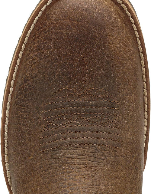 Load image into Gallery viewer, Hybrid Rancher Western Boots - Women’S Square-Toe Leather Work Boot
